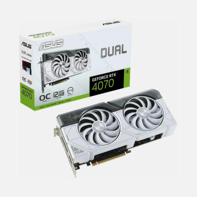 ASUS Dual GeForce RTX™ 4070 White OC Edition 12GB GDDR6X