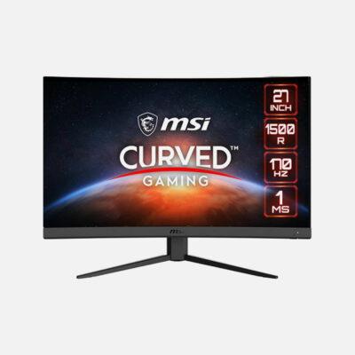 MSI G27CQ4 E2 27 Inch WQHD Curved Gaming Monitor - 1500R 2560 x 1440 VA Panel, 170Hz / 1ms, Adaptive