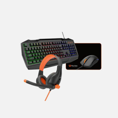 Meetion C490 (4 IN 1) Mouse+Arabic Keyboard+Headset+Mouse Pad Backlit Gaming Combo Kits