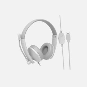 Meetion HP003U White Usb Wired Headset