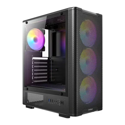 Case Antec VX310 4Fan 120M ARGB+ V650 PSU