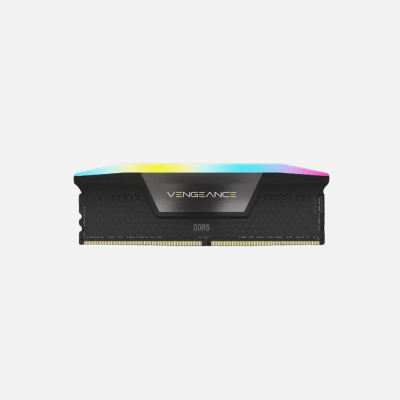 CORSAIR VENGEANCE RGB 32GB (2x16GB) DDR5 DRAM 6000MT/s Black