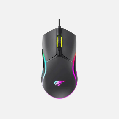 Havit MS1029 Multi Gamer Mouse 6 Keys 7200DPI – Black