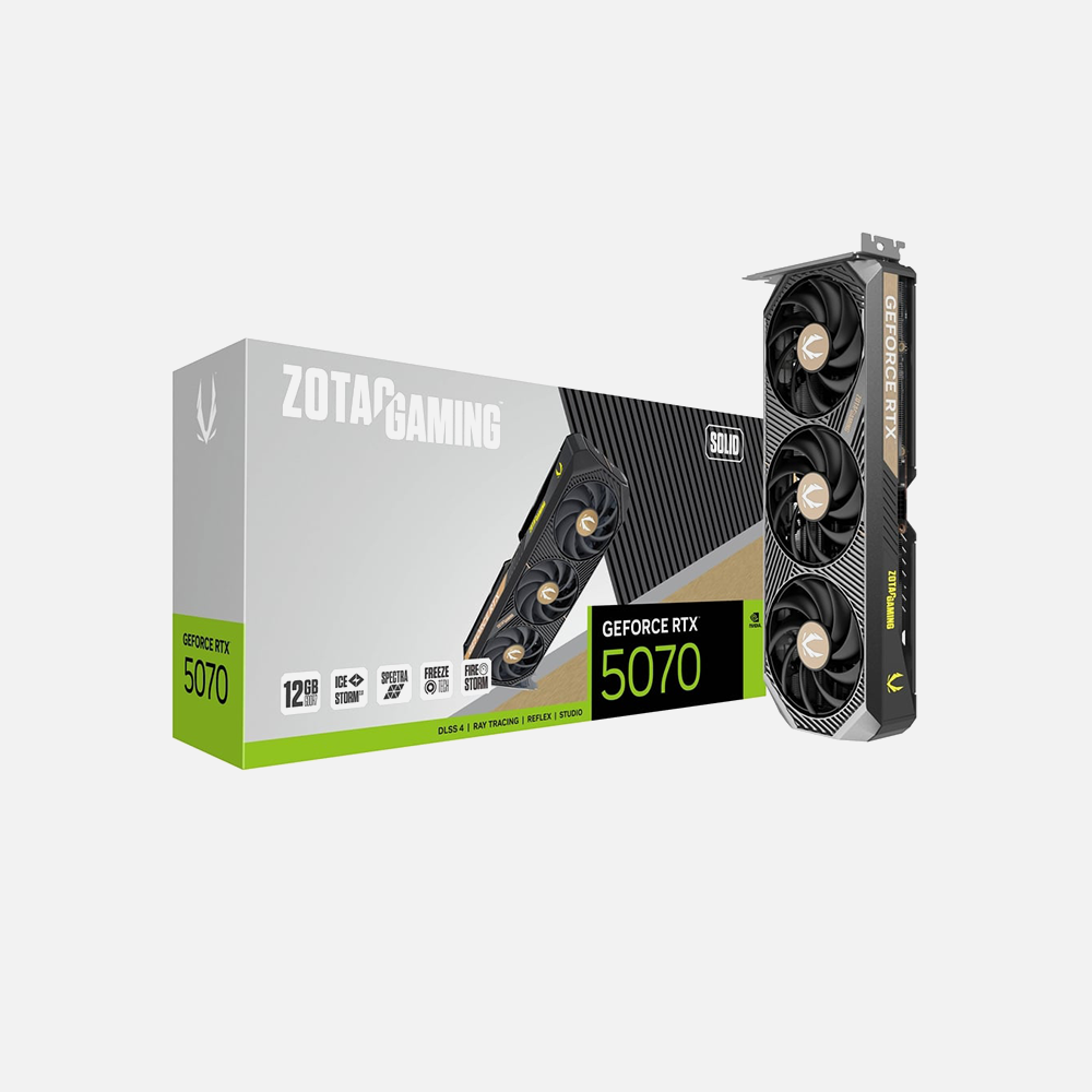 ZOTAC GAMING GeForce RTX 5070 SOLID