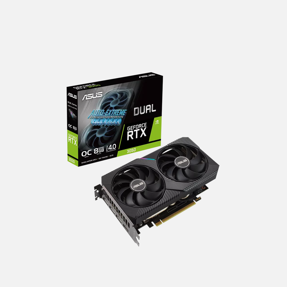 RTX ASUS DUAL 3050 8GB