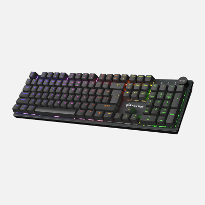 Meetion MK009RD Rainbow Hot Swappable Red switch Arabic Wired Mechanical Keyboard