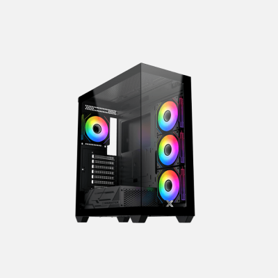Xigmatek Blast 4 FAN ARGB + X-Power 600w 80 Plus White Super Tower Case